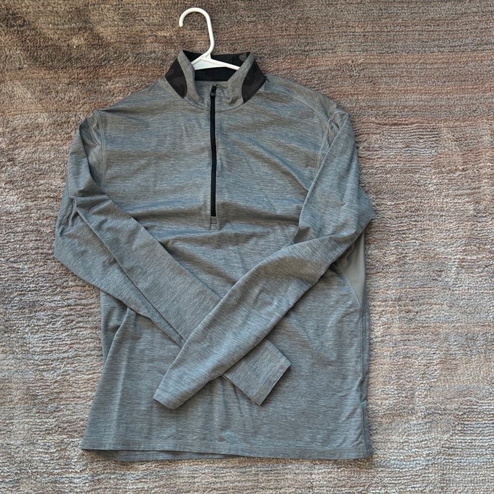 Greyson Heathered Gray Sport Pullover